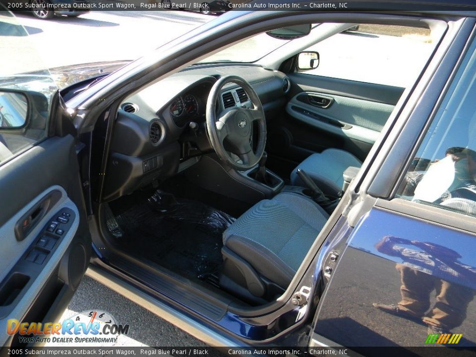 2005 Subaru Impreza Outback Sport Wagon Regal Blue Pearl / Black Photo #16