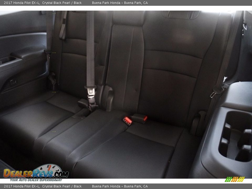 2017 Honda Pilot EX-L Crystal Black Pearl / Black Photo #15