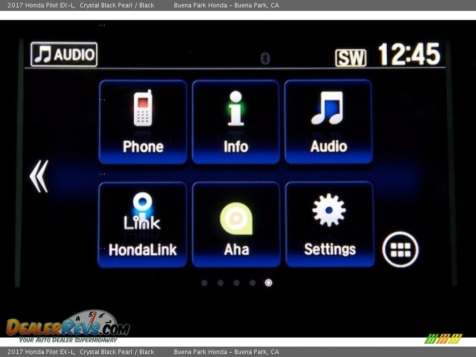 2017 Honda Pilot EX-L Crystal Black Pearl / Black Photo #18