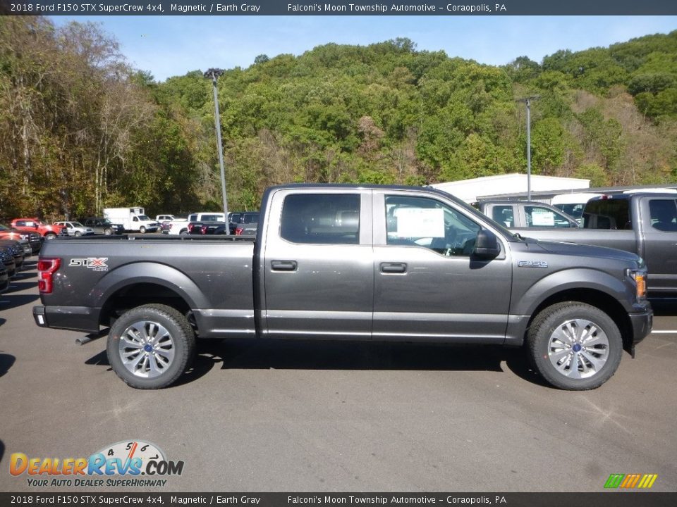 2018 Ford F150 STX SuperCrew 4x4 Magnetic / Earth Gray Photo #1