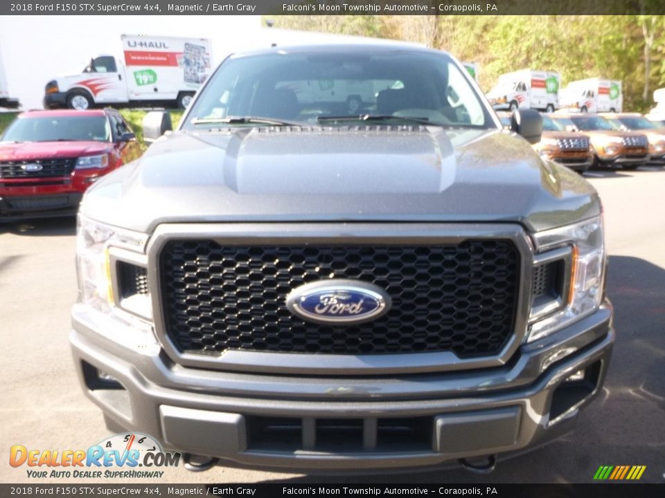 2018 Ford F150 STX SuperCrew 4x4 Magnetic / Earth Gray Photo #4