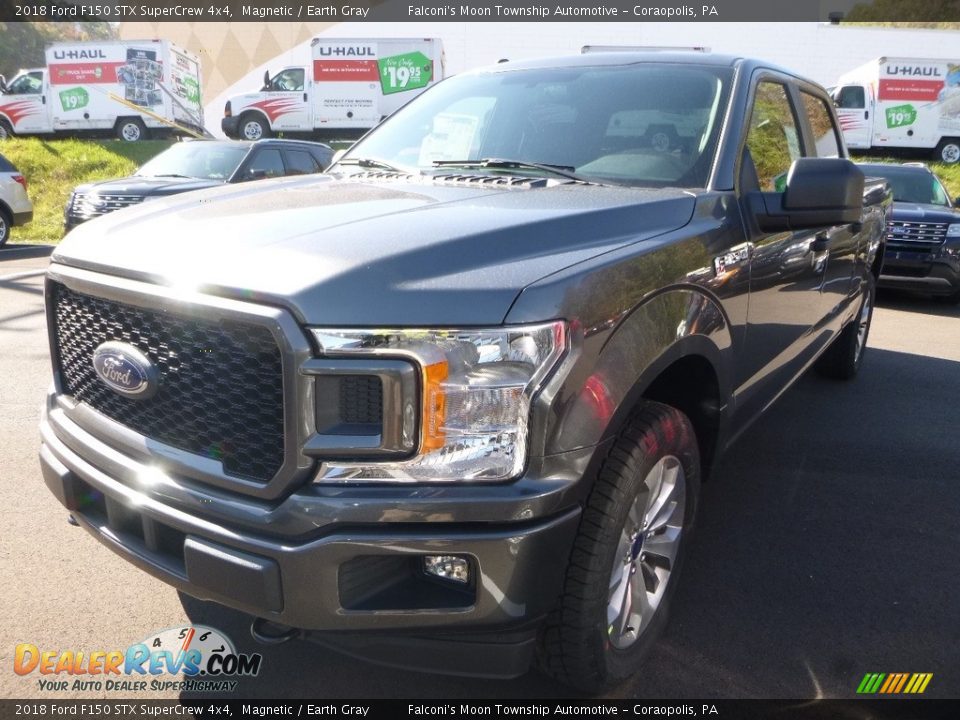 2018 Ford F150 STX SuperCrew 4x4 Magnetic / Earth Gray Photo #5