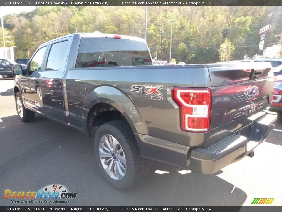 2018 Ford F150 STX SuperCrew 4x4 Magnetic / Earth Gray Photo #6
