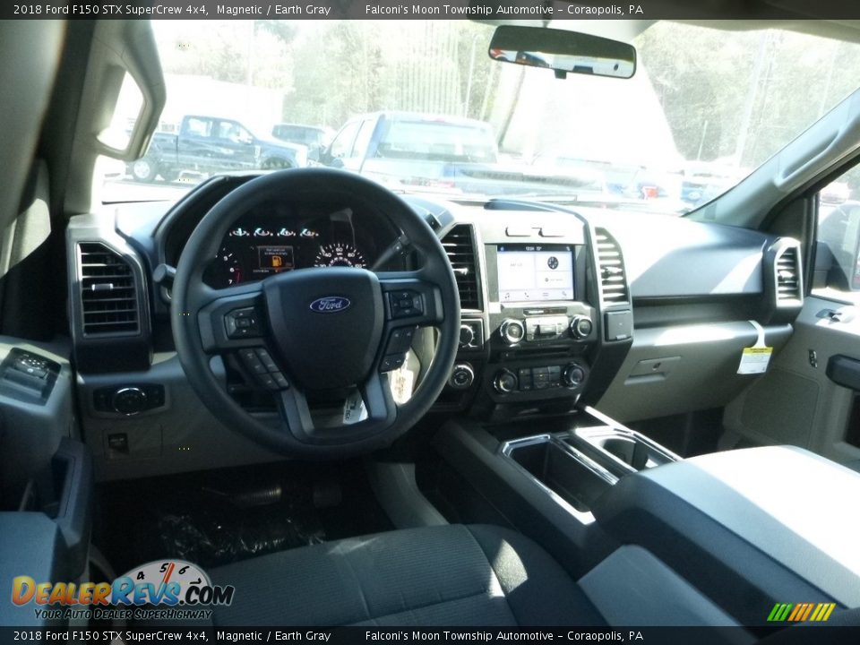 2018 Ford F150 STX SuperCrew 4x4 Magnetic / Earth Gray Photo #10