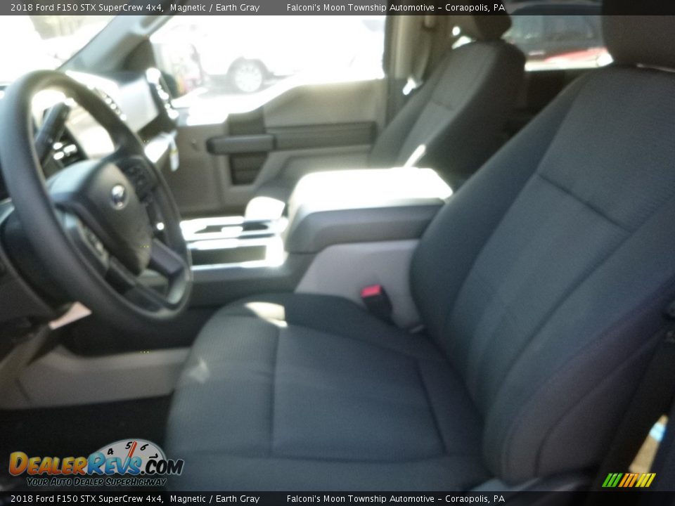 2018 Ford F150 STX SuperCrew 4x4 Magnetic / Earth Gray Photo #12