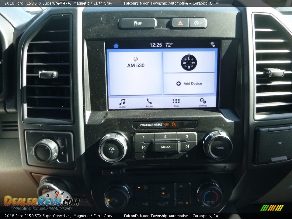 2018 Ford F150 STX SuperCrew 4x4 Magnetic / Earth Gray Photo #14