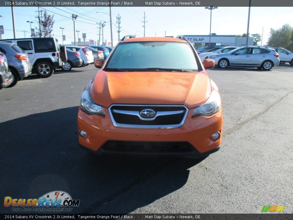 2014 Subaru XV Crosstrek 2.0i Limited Tangerine Orange Pearl / Black Photo #3