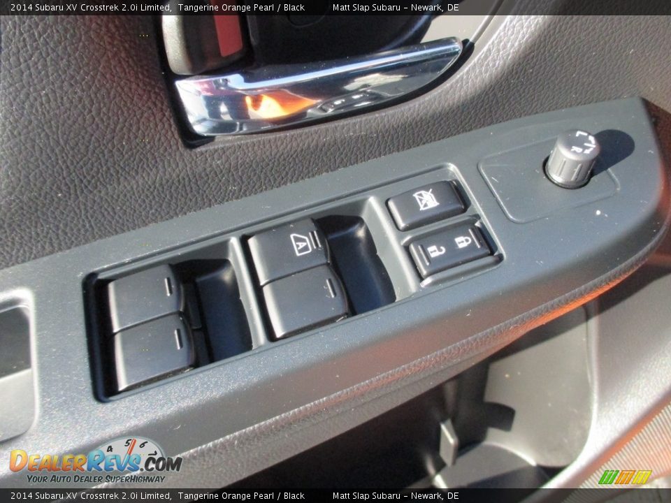 2014 Subaru XV Crosstrek 2.0i Limited Tangerine Orange Pearl / Black Photo #15