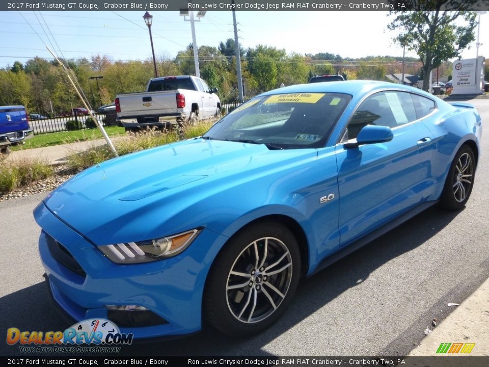 Grabber Blue 2017 Ford Mustang GT Coupe Photo #5