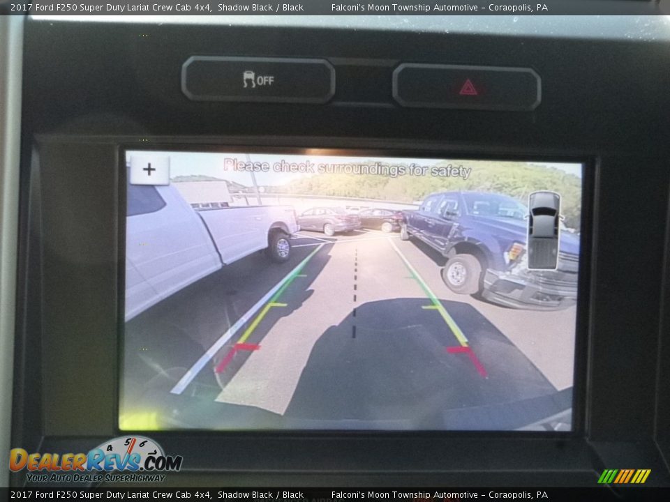 2017 Ford F250 Super Duty Lariat Crew Cab 4x4 Shadow Black / Black Photo #15