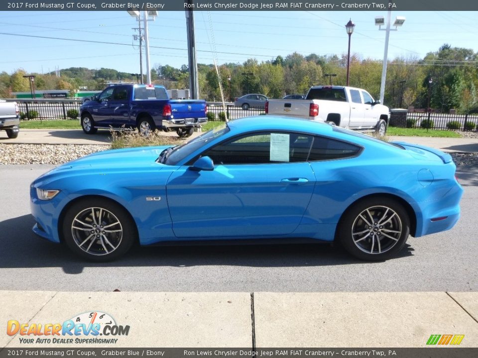 Grabber Blue 2017 Ford Mustang GT Coupe Photo #6