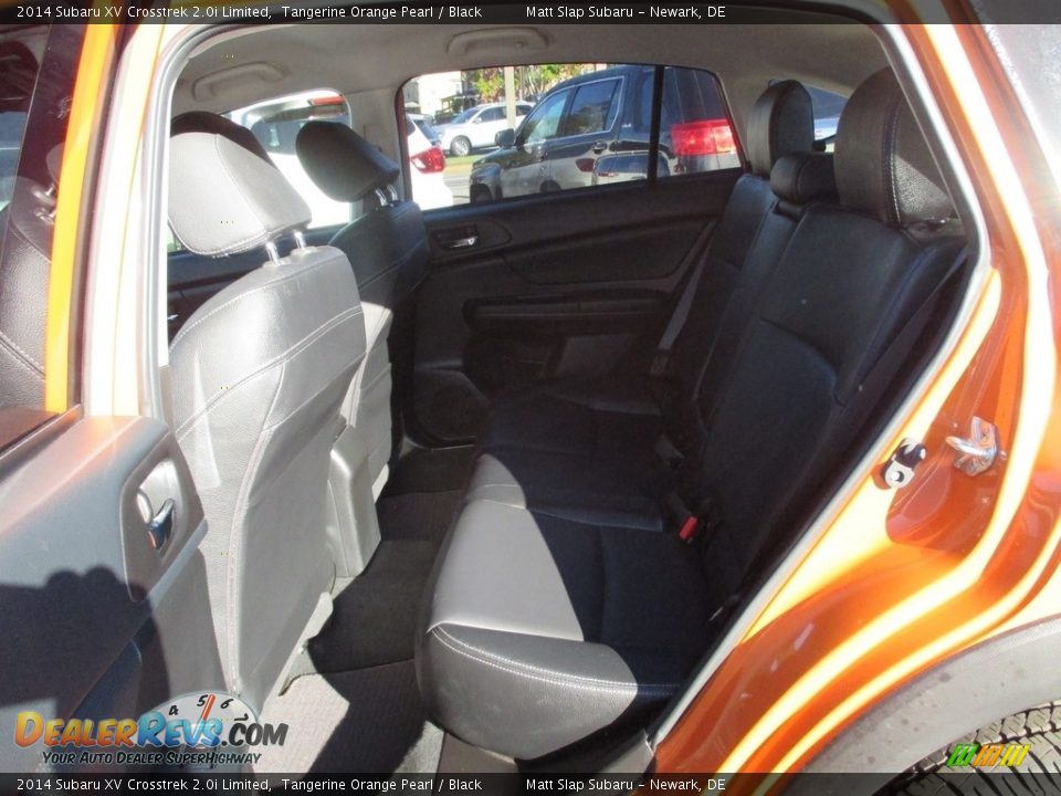 2014 Subaru XV Crosstrek 2.0i Limited Tangerine Orange Pearl / Black Photo #21