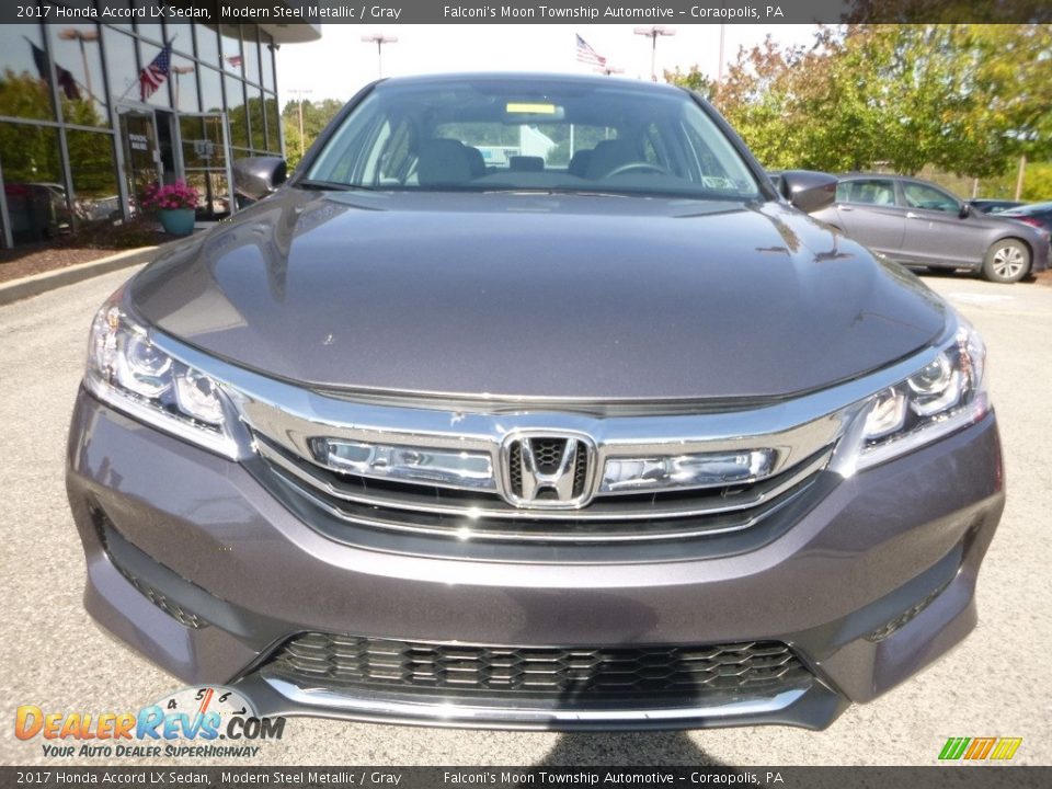 2017 Honda Accord LX Sedan Modern Steel Metallic / Gray Photo #6