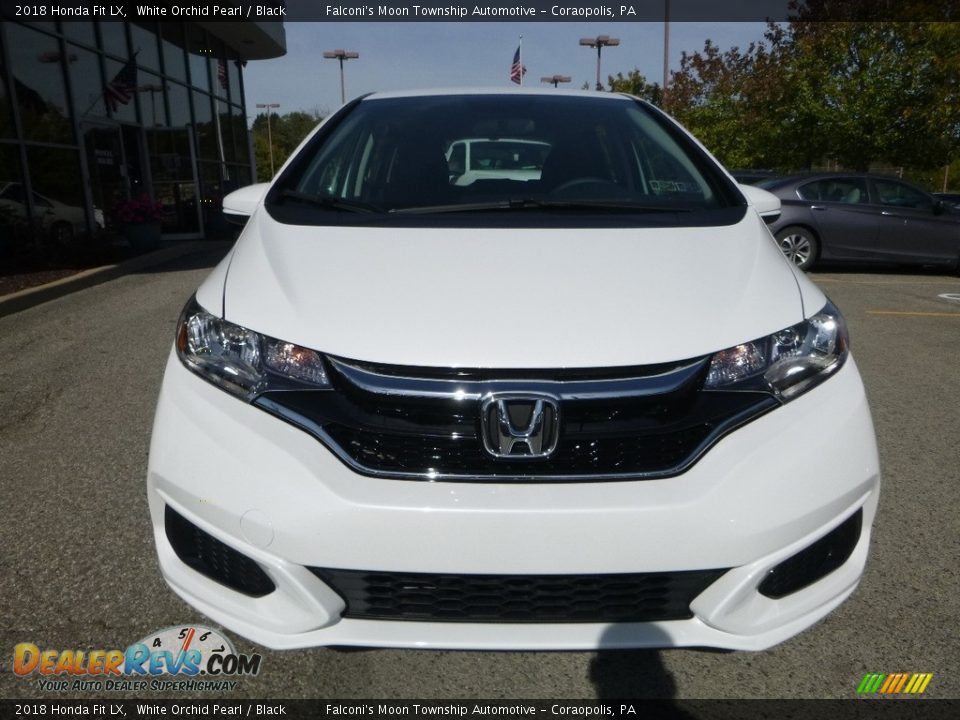 2018 Honda Fit LX White Orchid Pearl / Black Photo #6