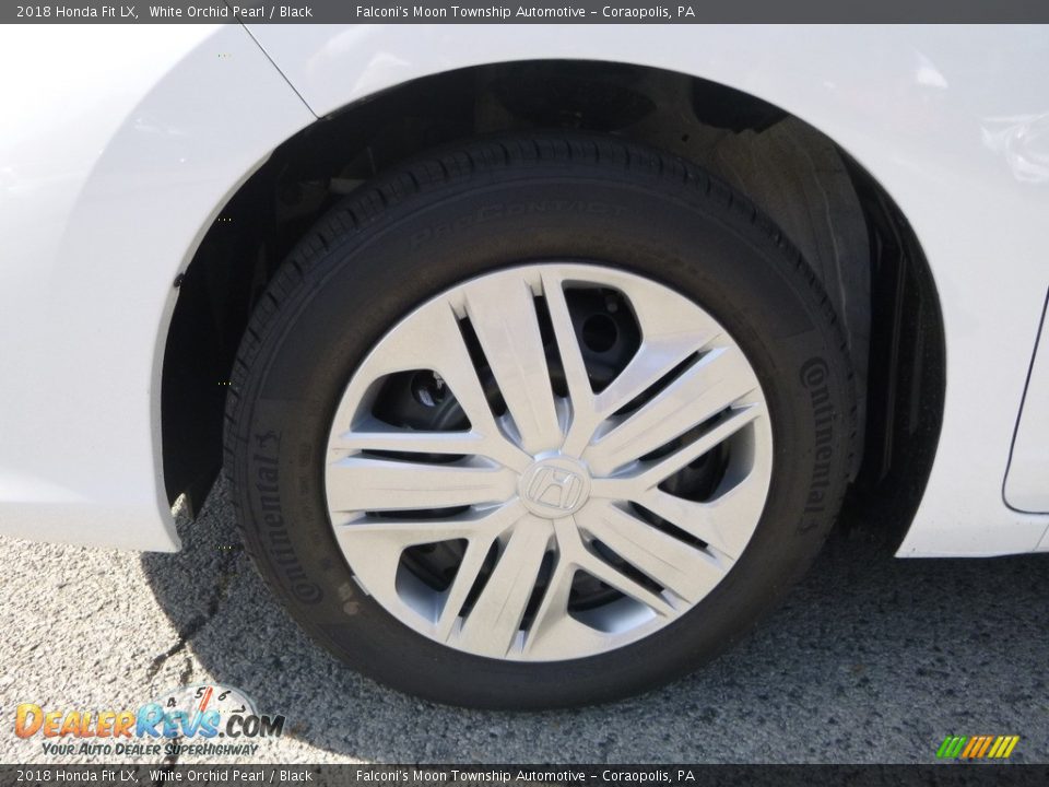 2018 Honda Fit LX White Orchid Pearl / Black Photo #7