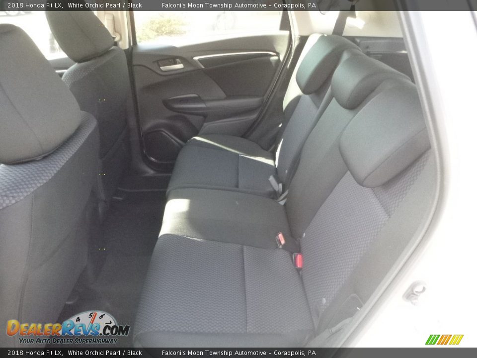 2018 Honda Fit LX White Orchid Pearl / Black Photo #9