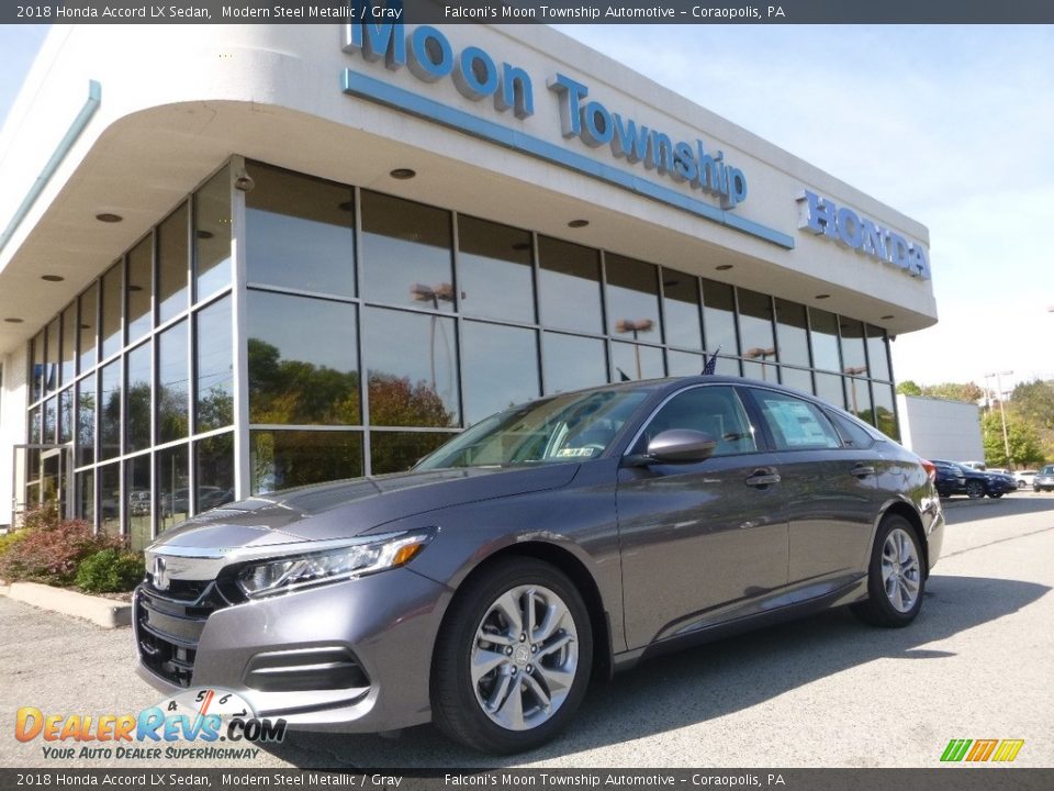 2018 Honda Accord LX Sedan Modern Steel Metallic / Gray Photo #1