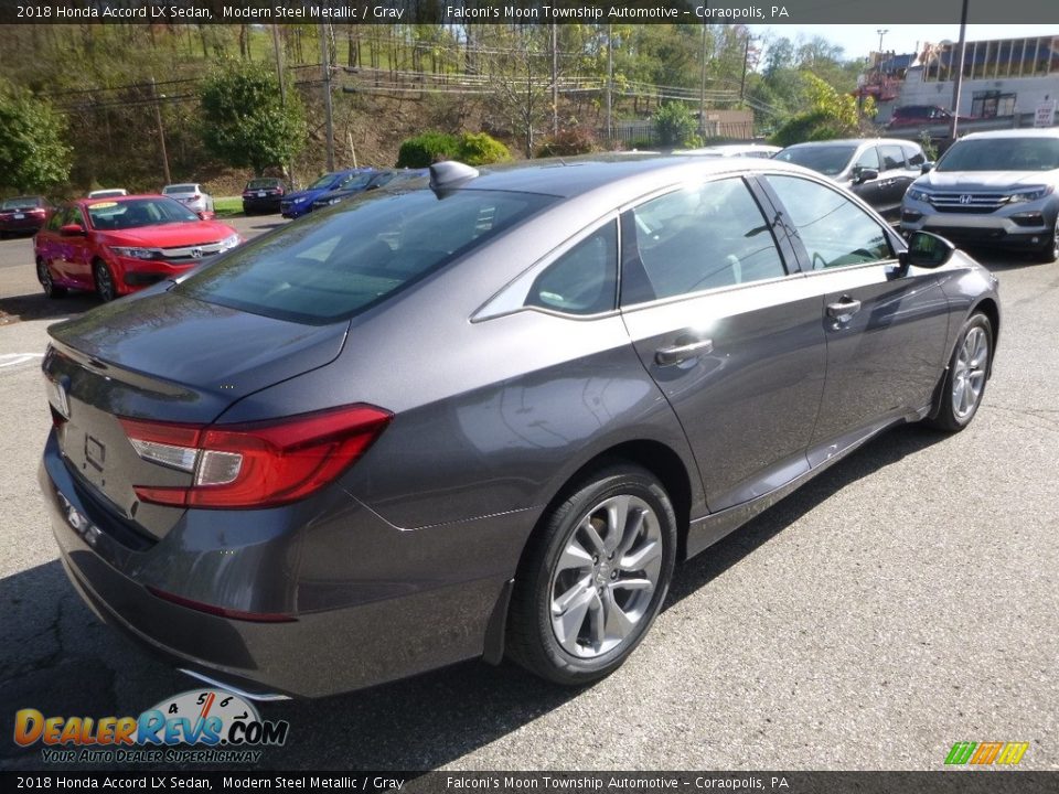 2018 Honda Accord LX Sedan Modern Steel Metallic / Gray Photo #4