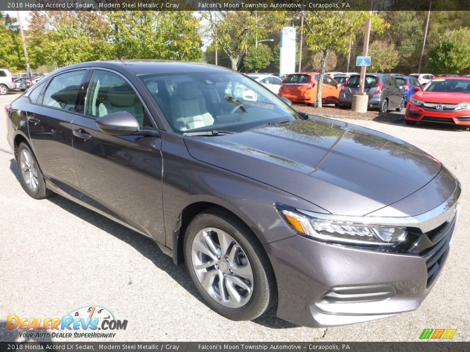 2018 Honda Accord LX Sedan Modern Steel Metallic / Gray Photo #5