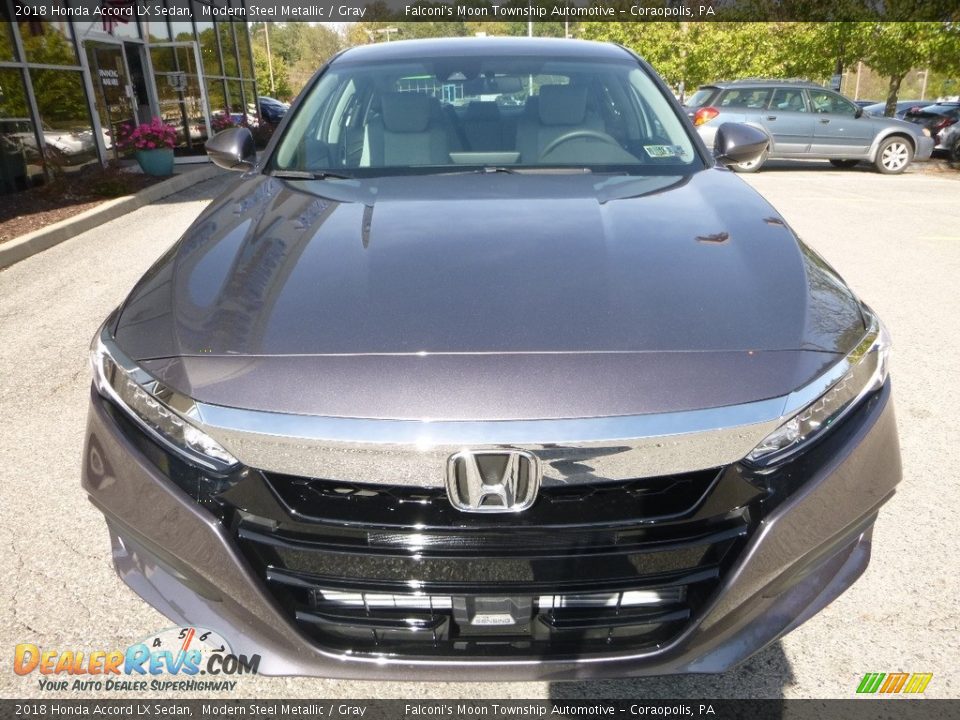 2018 Honda Accord LX Sedan Modern Steel Metallic / Gray Photo #6