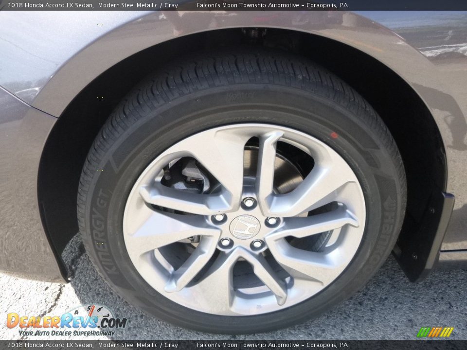 2018 Honda Accord LX Sedan Modern Steel Metallic / Gray Photo #7