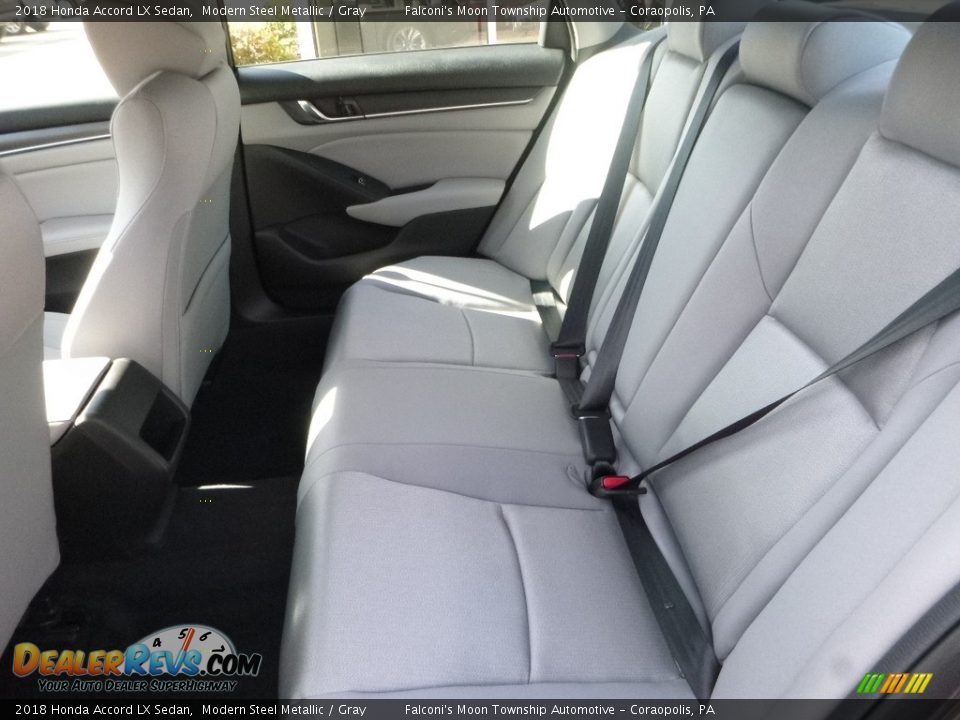 2018 Honda Accord LX Sedan Modern Steel Metallic / Gray Photo #9