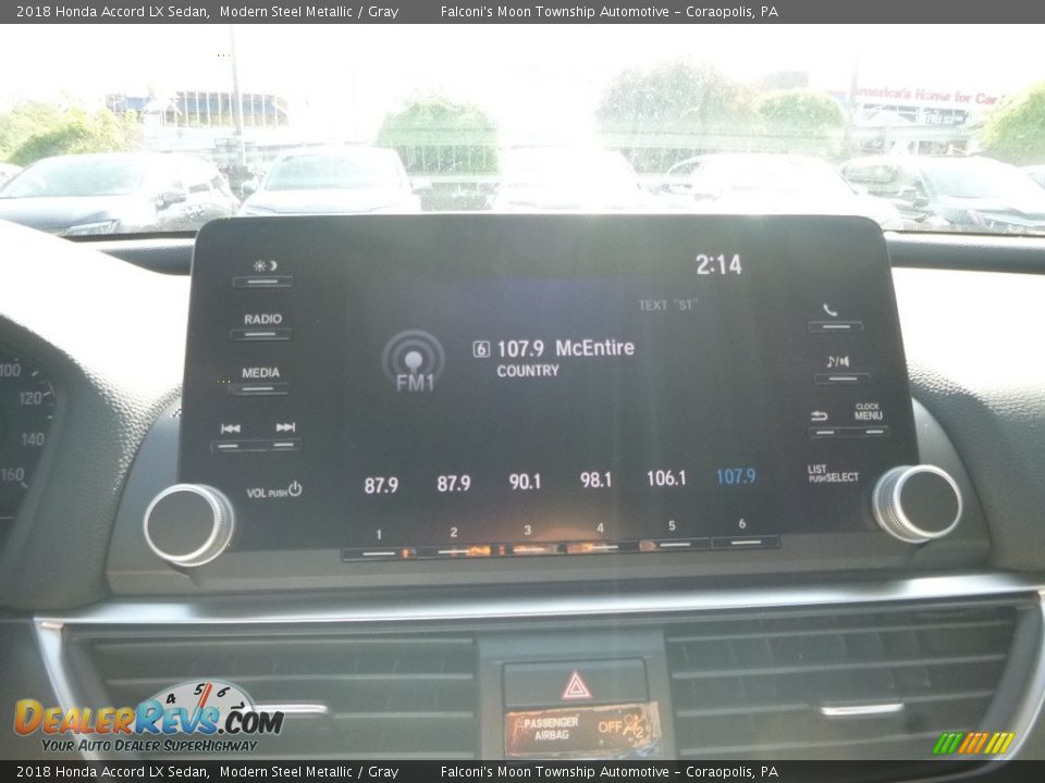 2018 Honda Accord LX Sedan Modern Steel Metallic / Gray Photo #13