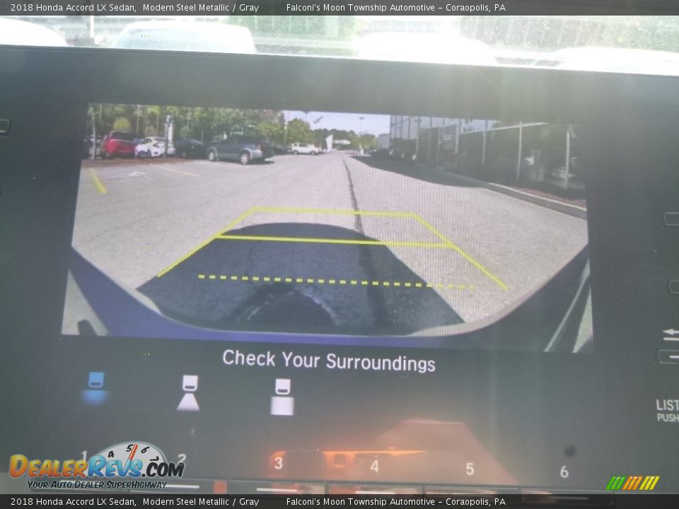 2018 Honda Accord LX Sedan Modern Steel Metallic / Gray Photo #15