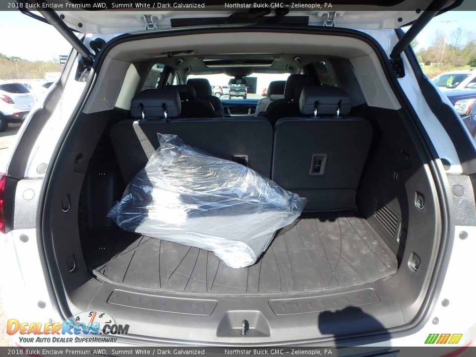 2018 Buick Enclave Premium AWD Summit White / Dark Galvanized Photo #6