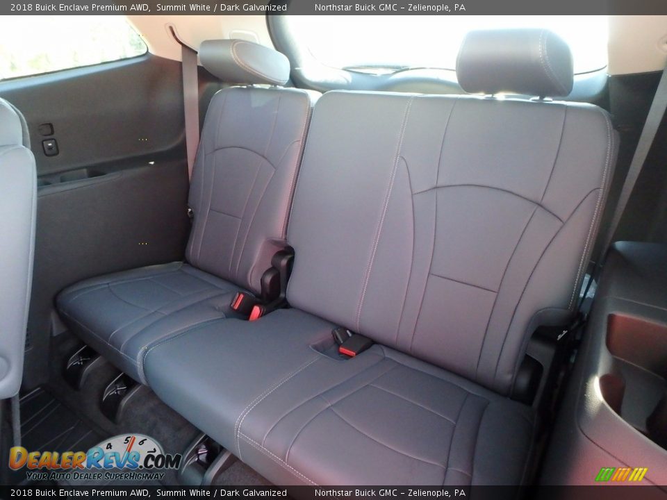 2018 Buick Enclave Premium AWD Summit White / Dark Galvanized Photo #13