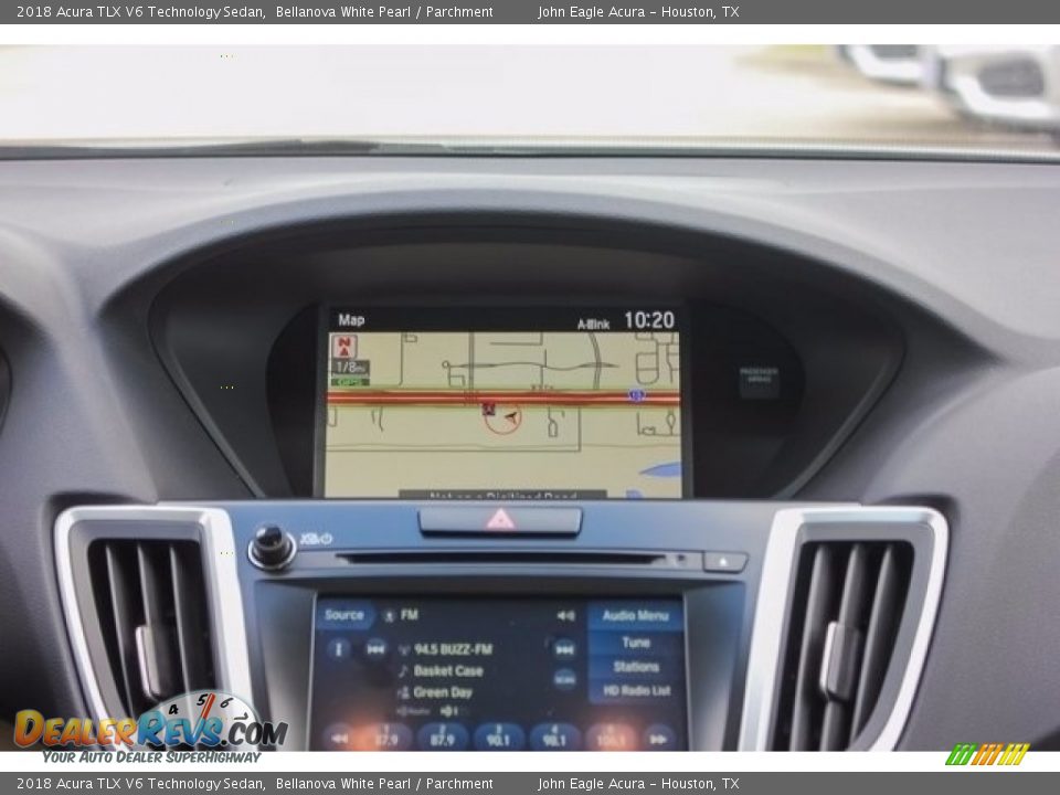 2018 Acura TLX V6 Technology Sedan Bellanova White Pearl / Parchment Photo #30
