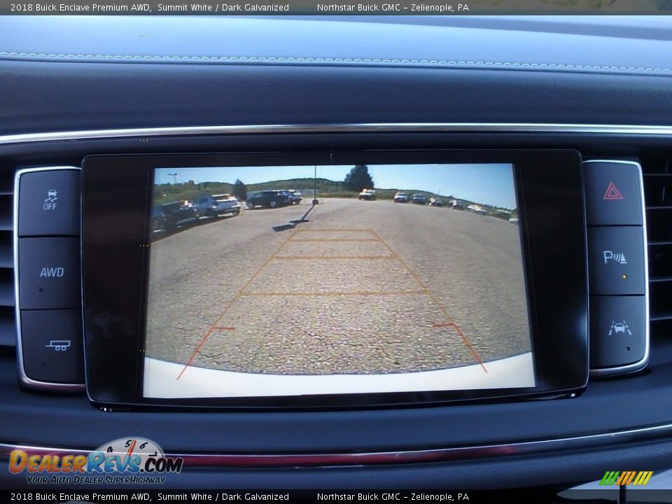 2018 Buick Enclave Premium AWD Summit White / Dark Galvanized Photo #19