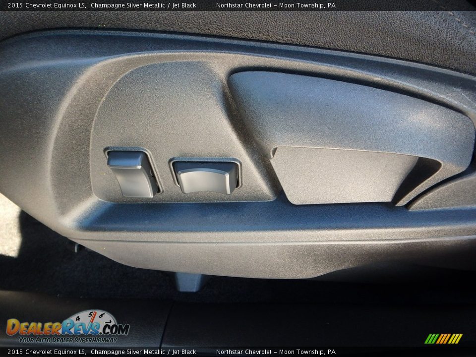 2015 Chevrolet Equinox LS Champagne Silver Metallic / Jet Black Photo #25