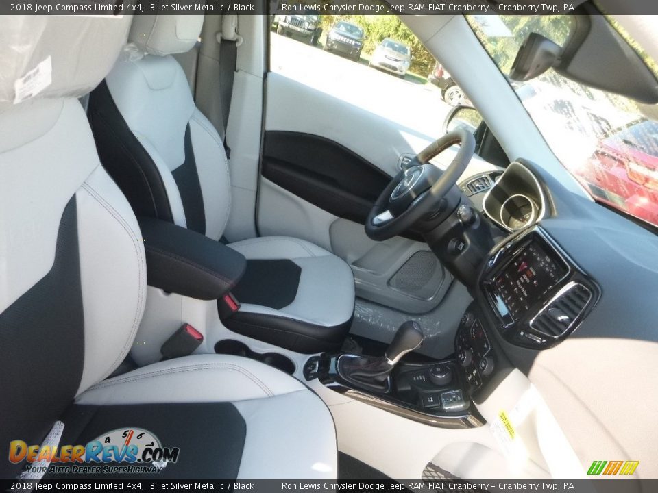 2018 Jeep Compass Limited 4x4 Billet Silver Metallic / Black Photo #10