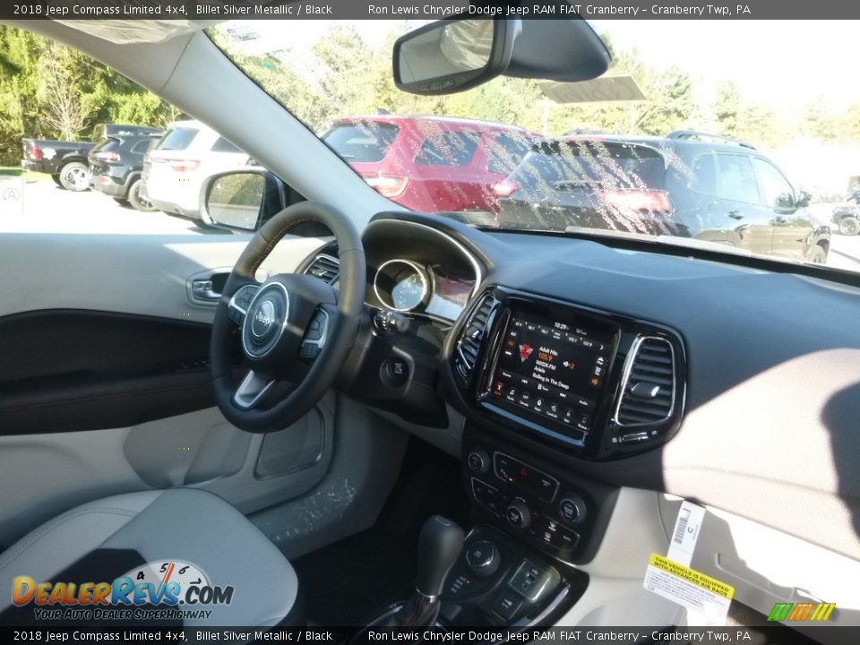 2018 Jeep Compass Limited 4x4 Billet Silver Metallic / Black Photo #11