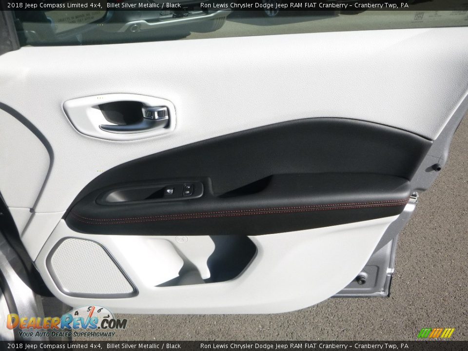 2018 Jeep Compass Limited 4x4 Billet Silver Metallic / Black Photo #12