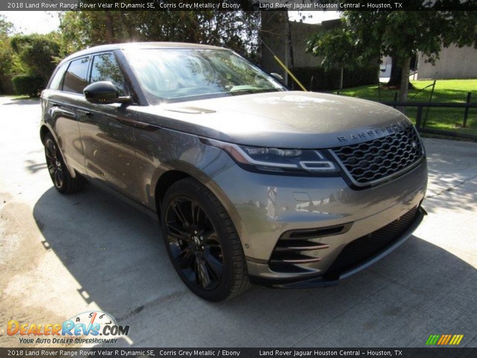 2018 Land Rover Range Rover Velar R Dynamic SE Corris Grey Metallic / Ebony Photo #2