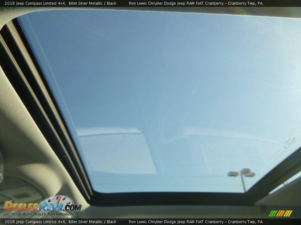 2018 Jeep Compass Limited 4x4 Billet Silver Metallic / Black Photo #17