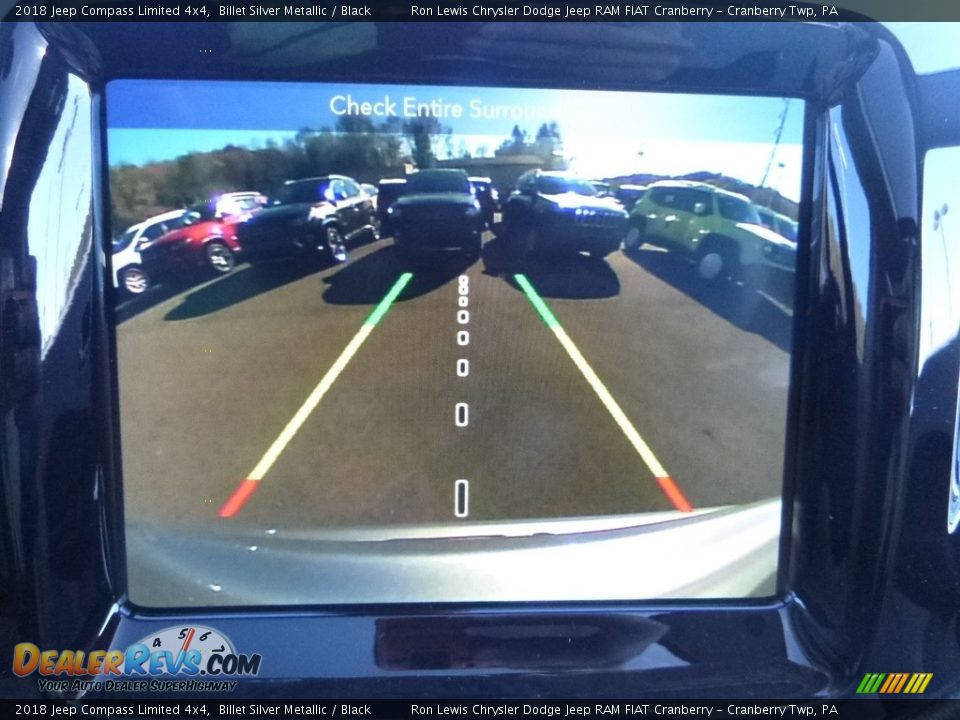 2018 Jeep Compass Limited 4x4 Billet Silver Metallic / Black Photo #18