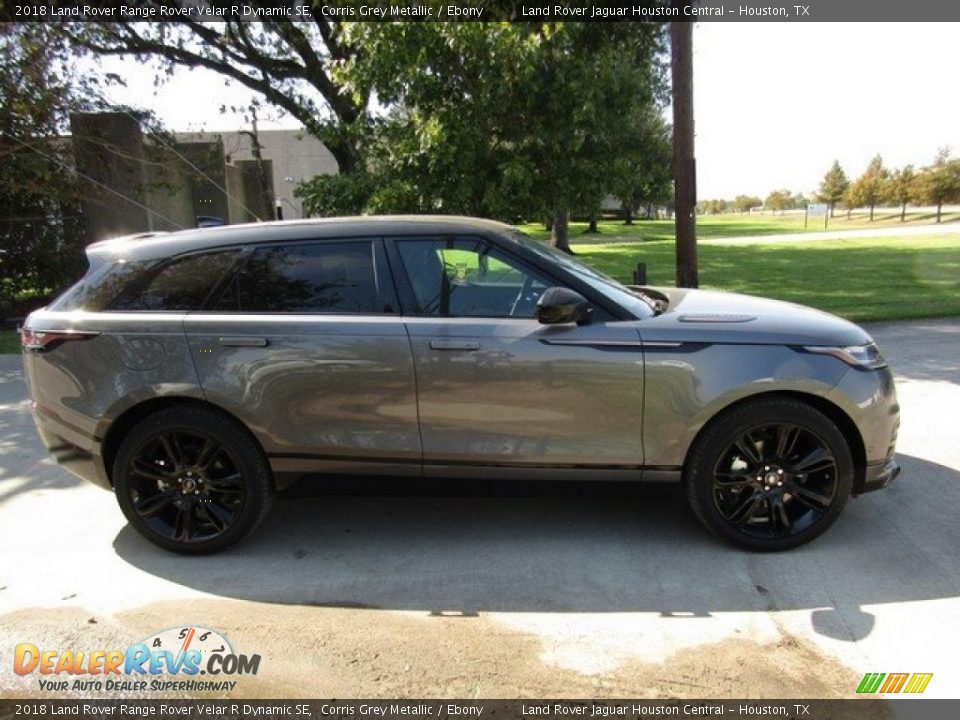 2018 Land Rover Range Rover Velar R Dynamic SE Corris Grey Metallic / Ebony Photo #6
