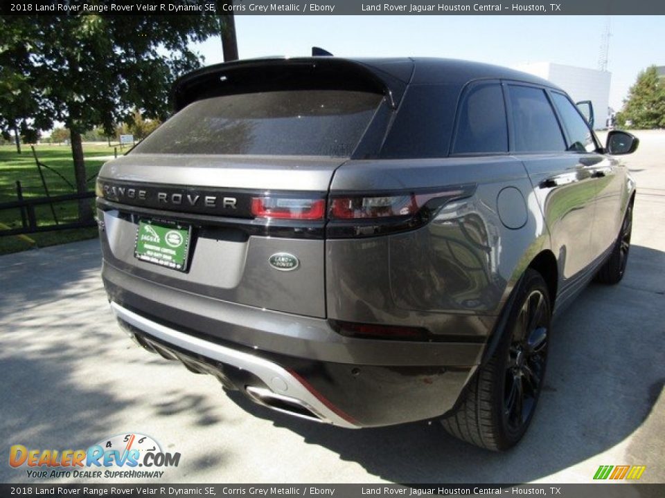 2018 Land Rover Range Rover Velar R Dynamic SE Corris Grey Metallic / Ebony Photo #7