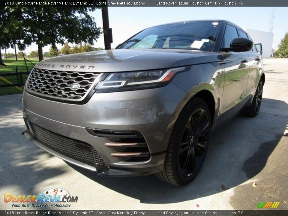 2018 Land Rover Range Rover Velar R Dynamic SE Corris Grey Metallic / Ebony Photo #10