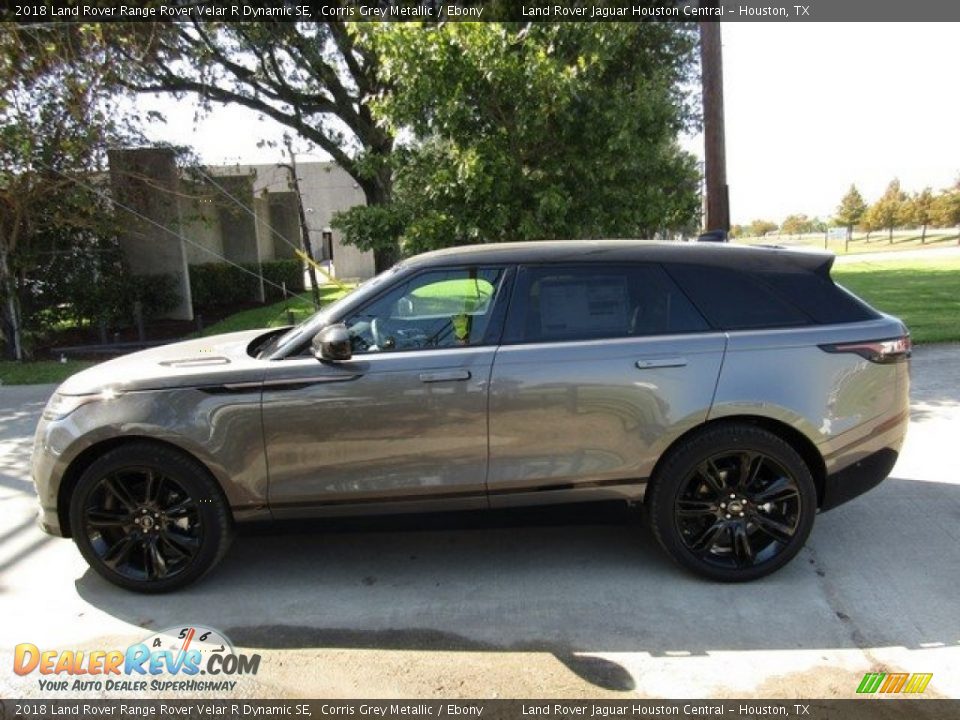2018 Land Rover Range Rover Velar R Dynamic SE Corris Grey Metallic / Ebony Photo #11