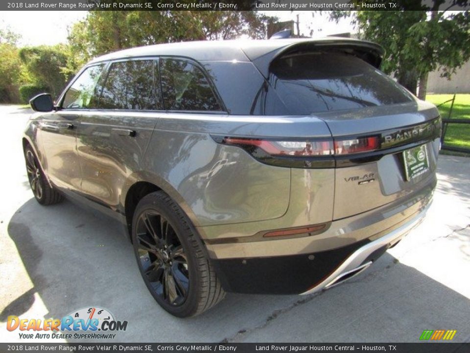 2018 Land Rover Range Rover Velar R Dynamic SE Corris Grey Metallic / Ebony Photo #12