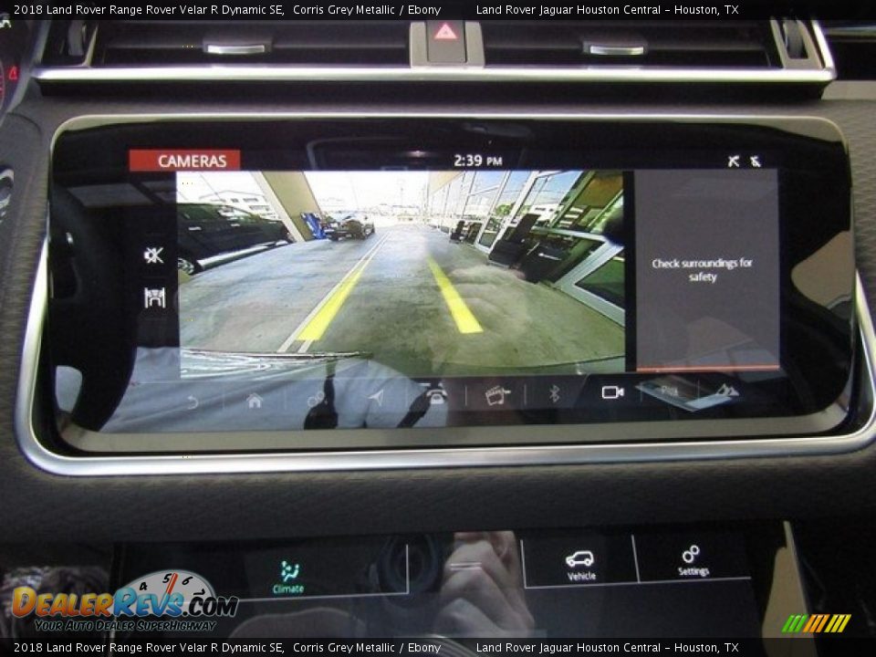 2018 Land Rover Range Rover Velar R Dynamic SE Corris Grey Metallic / Ebony Photo #20