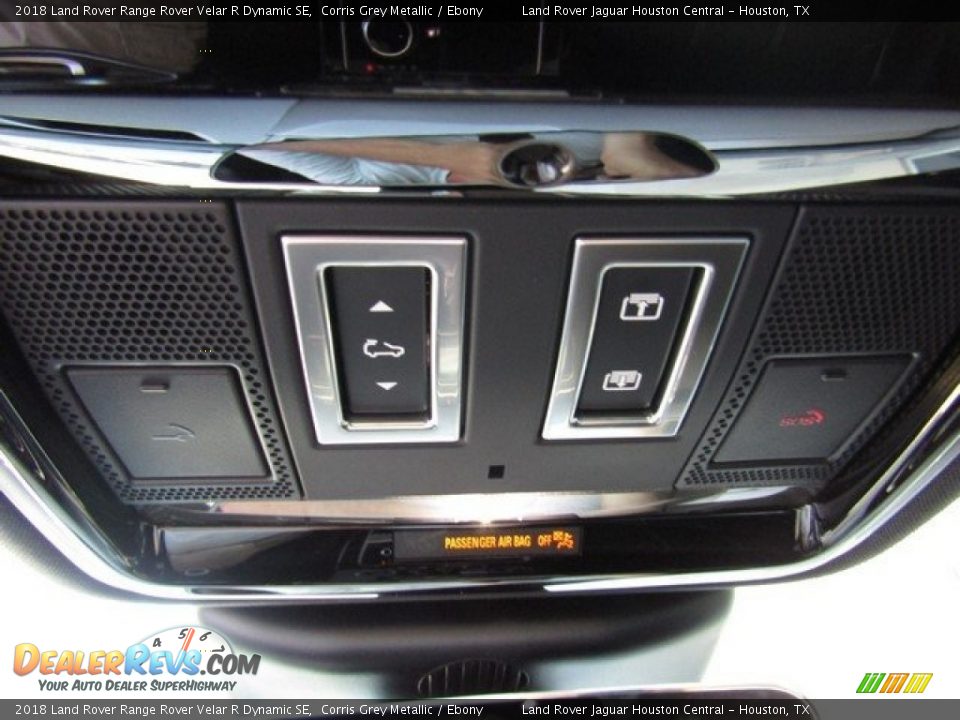 2018 Land Rover Range Rover Velar R Dynamic SE Corris Grey Metallic / Ebony Photo #22
