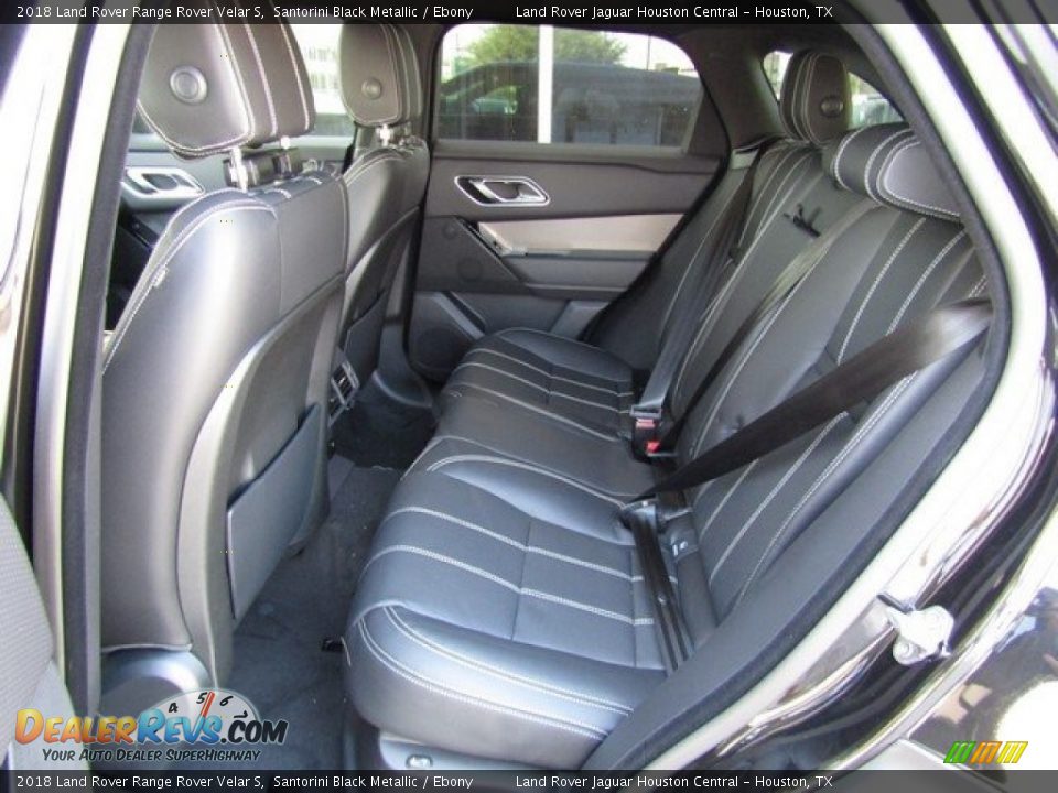 2018 Land Rover Range Rover Velar S Santorini Black Metallic / Ebony Photo #5