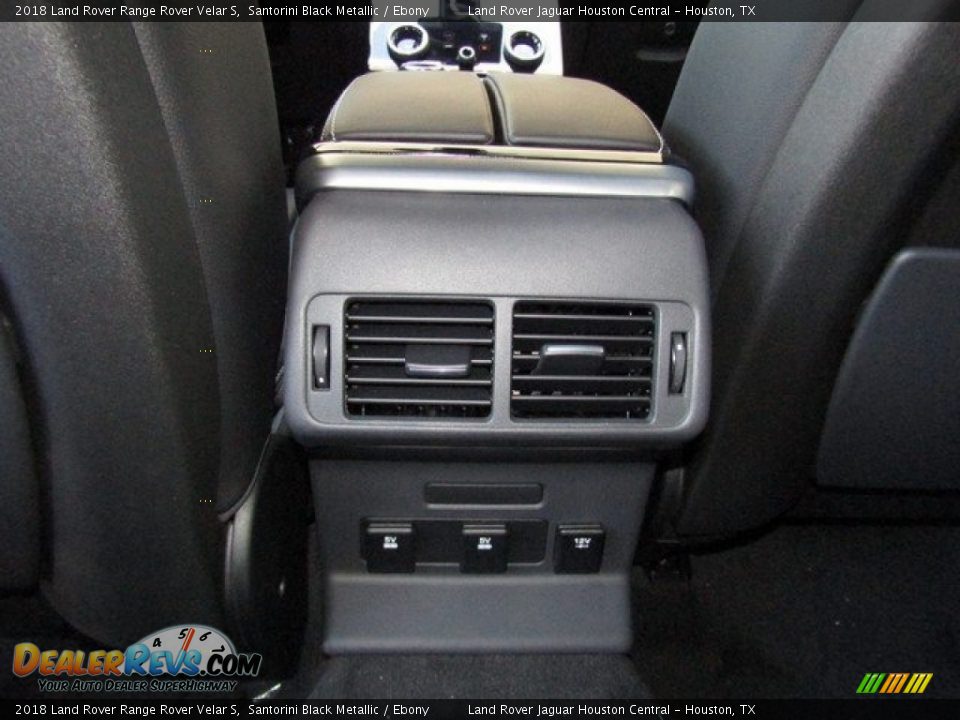 2018 Land Rover Range Rover Velar S Santorini Black Metallic / Ebony Photo #15