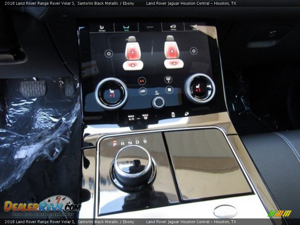2018 Land Rover Range Rover Velar S Santorini Black Metallic / Ebony Photo #21