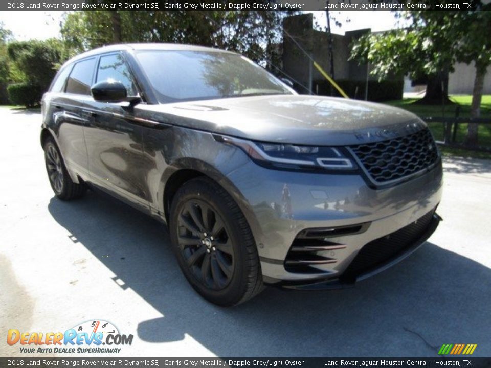 2018 Land Rover Range Rover Velar R Dynamic SE Corris Grey Metallic / Dapple Grey/Light Oyster Photo #2